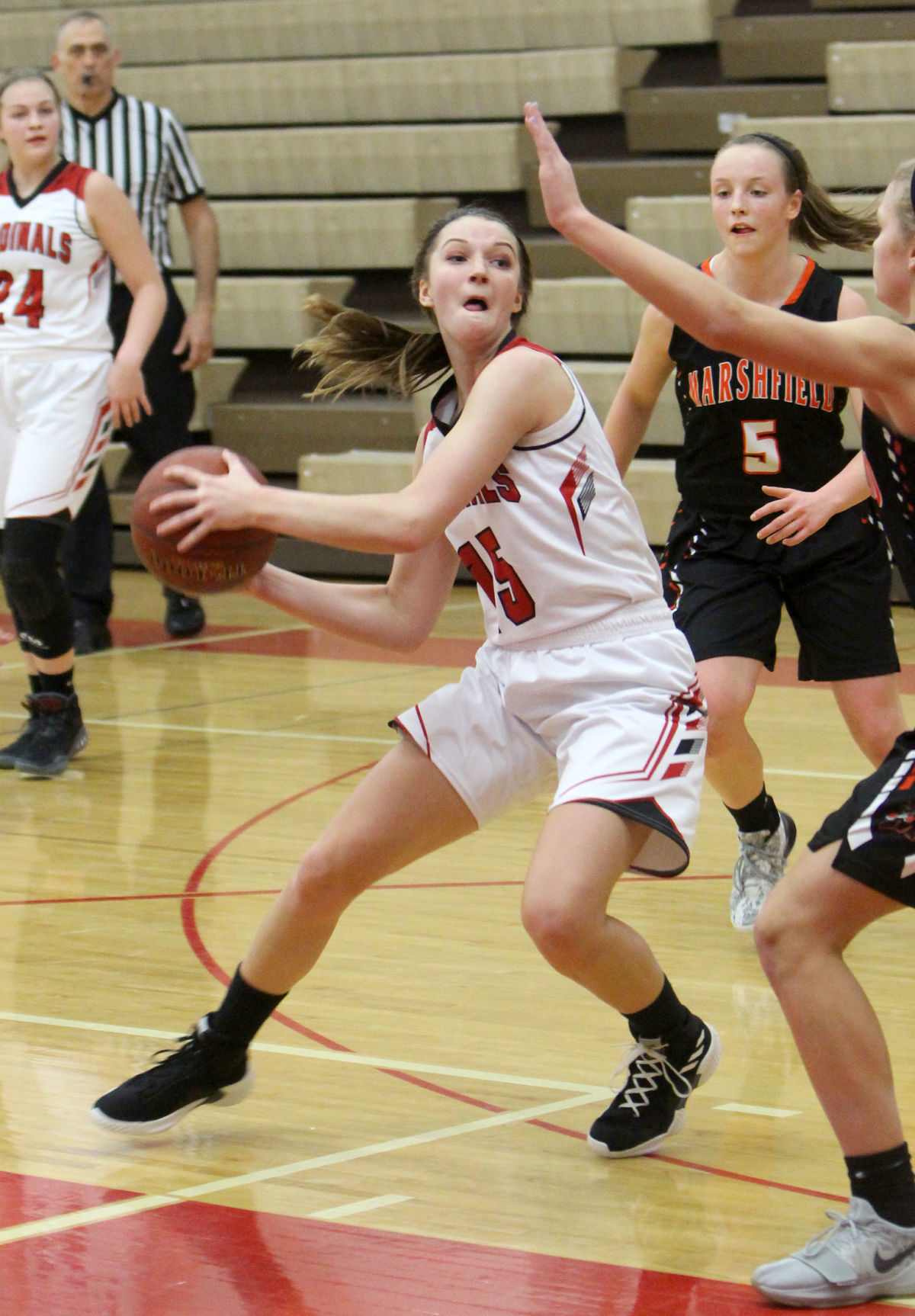 Marshfield at Chi-Hi girls basketball 2-5-19
